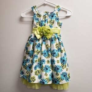 Dollie & Me Girls Floral Dress Size 4